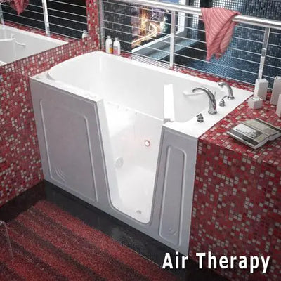 MediTub 3260 Series 32 x 60 Acrylic Fiberglass Walk-In Bathtub SW Corp