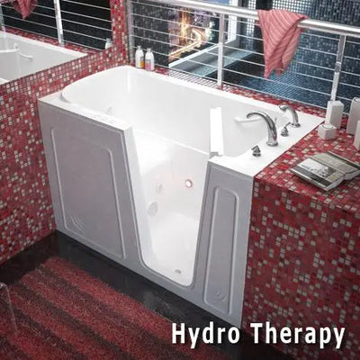MediTub 3260 Series 32 x 60 Acrylic Fiberglass Walk-In Bathtub SW Corp