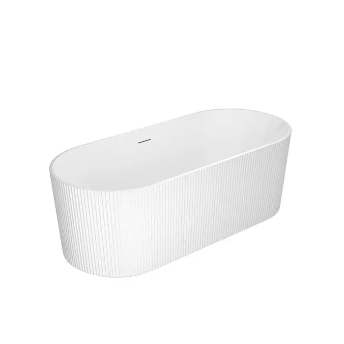 Nyla 67" Acrylic Tub in Glossy White Barclay Products
