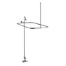 Barclay Products Tub/Shower Converto Unit - 54" Rectangular Rod, Code Spout Barclay Products