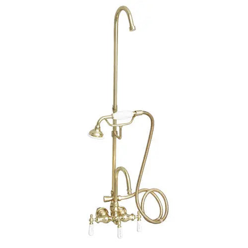 Barclay Products - Tub/Shower Converto Unit – Handheld Shower, Riser for Acrylic Tub - 4024-PL Barclay Products