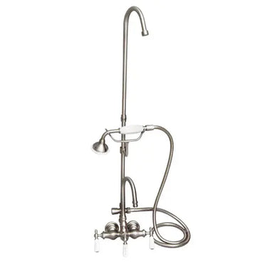 Barclay Products - Tub/Shower Converto Unit - Handheld Shower, Riser for Cast Iron Tub - 4023-PL Barclay Products