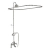 Barclay Products 4063 Tub/Shower Converto Unit with Faucet – Elephant Spout, Shower Ring, Riser, Showerhead