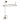 Barclay Products 4063 Tub/Shower Converto Unit with Faucet " Elephant Spout, Shower Ring, Riser, Showerhead - view 8