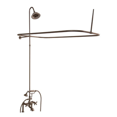 Barclay Products Clawfoot Tub/Shower Converto Unit with Handshower 4063-MC