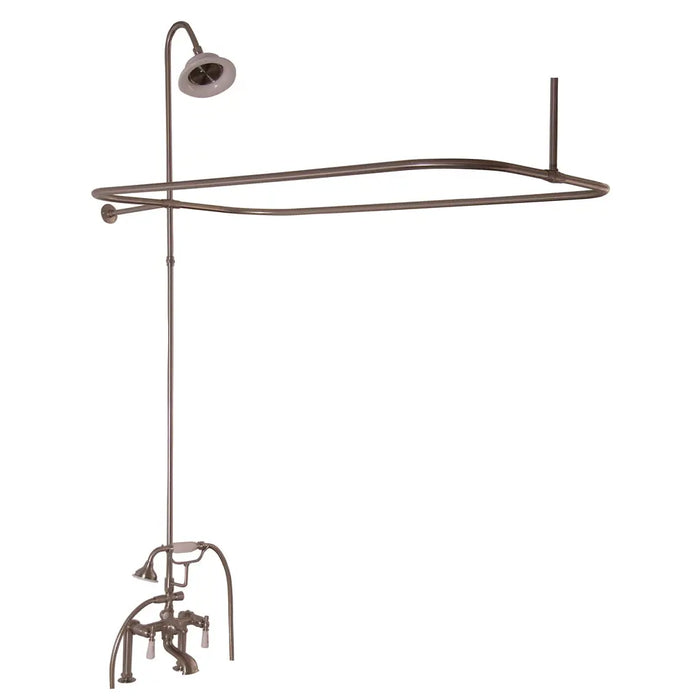 Clawfoot Tub Shower Conversion Kit