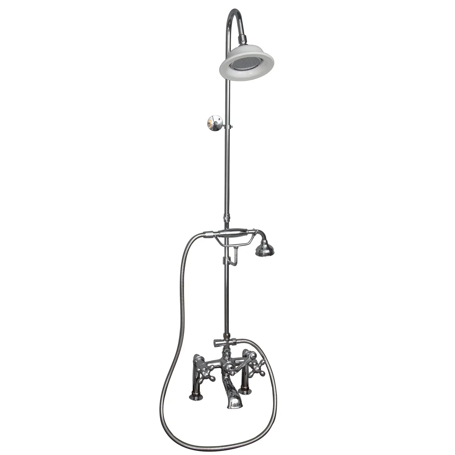 Barclay Products Clawfoot Tub/Shower Converto Unit with Handshower