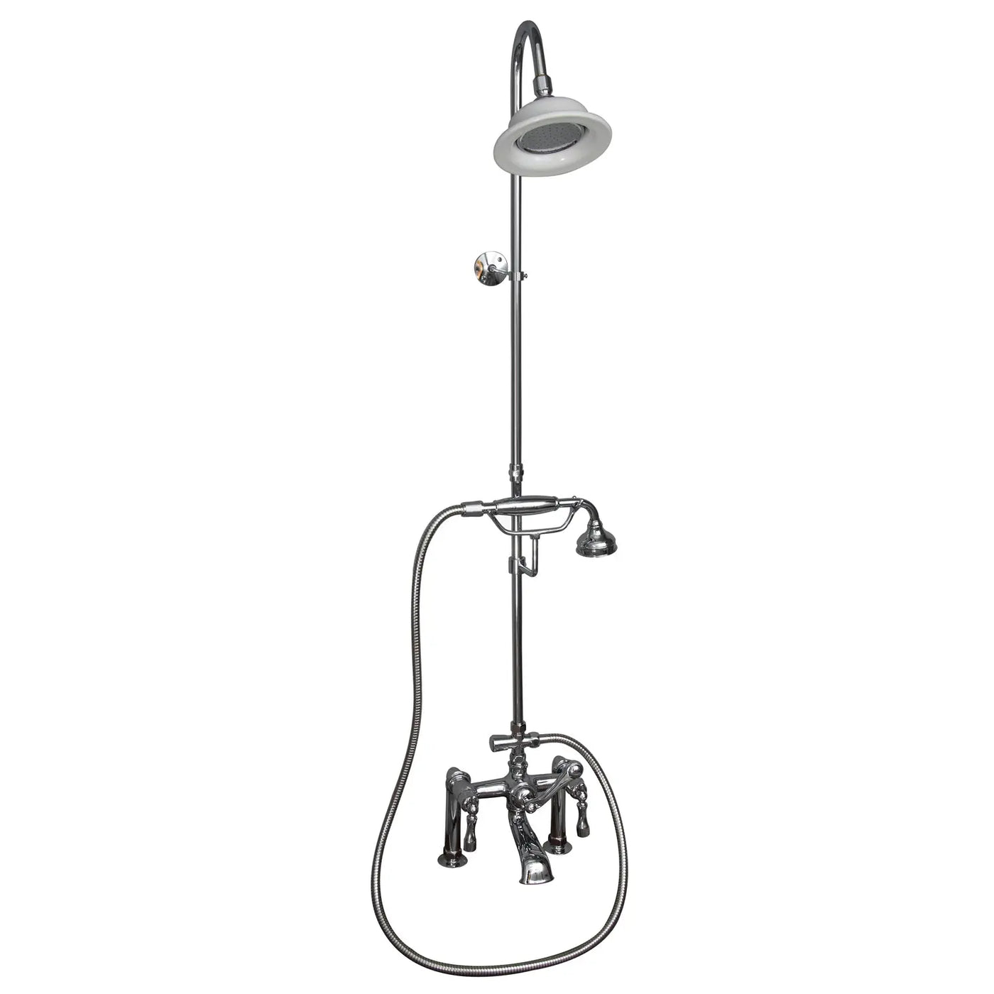 Barclay Products Clawfoot Tub/Shower Converto Unit with Handshower