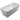 Whitehaus WHHQ170BATH Double Sided Freestanding Acrylic Soaking Bathtub - side view