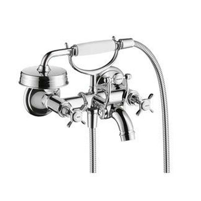 Axor Montreal Wall Mounted Tub Filler with Cross Handle