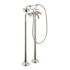 Axor Montreal Freestanding Tub Filler Trim with Cross Handle