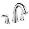 hansgrohe Swing C 3 Hole Tub Filler Trim with Lever Handle