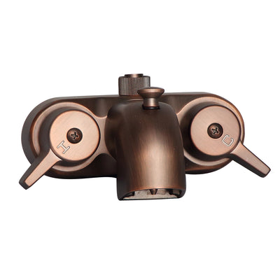 Barclay Products 195-S-ORB Washerless Diverter Bathcock Oil Rubbed Bronze in White Background