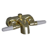 Barclay Products 195-S-PB Washerless Diverter Bathcock Polished Brass in White Background