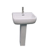 Barclay Metropolitan 600 Pedestal Lavatory single hole faucet