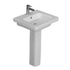 Barclay Resort 550 Pedestal Lavatory Bathroom Sink single faucet hole