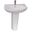 Barclay Infinity 600 Pedestal Lavatory Bathroom Sink Single hole faucet