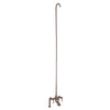 BARCLAY PRODUCTS 4045 TUB FILLER WITH DIVERTER & RISER - Brass construction, 6” Elbow mounts included