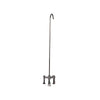 Barclay Products Clawfoot Two Handles Tub Filler Polished Brass in White Background
