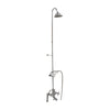 Barclay Products Tub/Shower Converto Unit – Elephant Spout with Handshower Polished Chrome in White Background