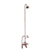 Barclay Products Tub/Shower Converto Unit – Elephant Spout with Handshower Oil Rubbed Bronze in White Background