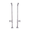 Barclay - Freestanding Tub Supplies with Stops - 4502MC
