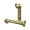 Barclay 4503 6" Elbows for Deck Mounting Pair - Polished Brass