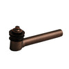 Barclay 5599TS Tub Shoe Drain - Lift & Turn - Oil Rubbed Bronze