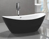 MTD Vanities Newport 6807 67" Modern Freestanding Acrylic Bathtub