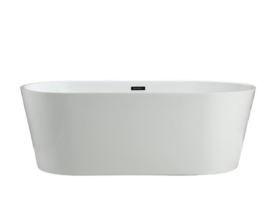 MTD Vanities Laguna 6815 Modern Freestanding Acrylic Bathtub