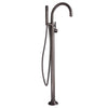 Barclay Products 7922 Dolan Freestanding Tub Filler in White Background