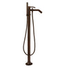 Barclay Products 7934-ORB Madon Freestanding Tub Filler Oil Rubbed Bronze in White Background