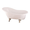 Barclay Products Estelle Acryic Slipper Tub - Affordable Cheap Freestanding Clawfoot Bathtubs Tub