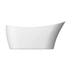 Barclay - Lydia 65" Acrylic Slipper Tub with Integrated Drain and Overflow - ATSN65IG