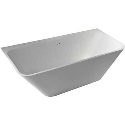 Control Brand True Solid Surface Soaking Tub - “Bliss” - Affordable Cheap Freestanding Clawfoot Bathtubs Tub