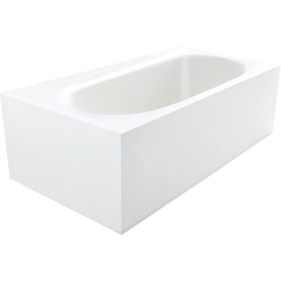 Control Brand True Solid Surface Soaking Tub - “Zenith” - Affordable Cheap Freestanding Clawfoot Bathtubs Tub