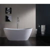 Control Brand True Solid Surface Soaking Tub - “Harmony” - Affordable Cheap Freestanding Clawfoot Bathtubs Tub