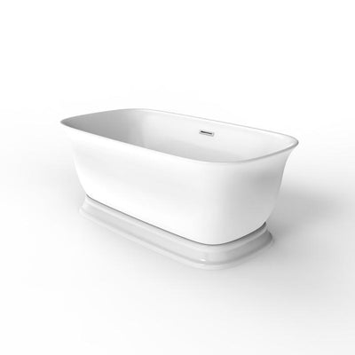 Barclay - Bethany 59" Acrylic Freestanding Tub with Integral Drain - ATDNB59IG