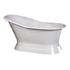 Barclay Products Leonardo Cast Iron Slipper - Affordable Cheap Freestanding Clawfoot Bathtubs Tub