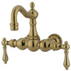 Kingston Brass CC1001T Vintage 3-3/8" Wall Mount Tub Filler - Affordable Cheap Freestanding Clawfoot Bathtubs Tub