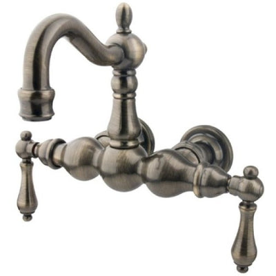 Kingston Brass CC1001T Vintage 3-3/8" Wall Mount Tub Filler - Affordable Cheap Freestanding Clawfoot Bathtubs Tub