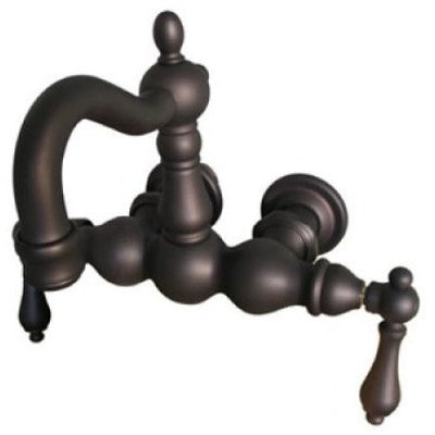 Kingston Brass CC1001T Vintage 3-3/8" Wall Mount Tub Filler - Affordable Cheap Freestanding Clawfoot Bathtubs Tub