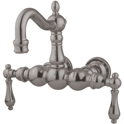 Kingston Brass CC1001T Vintage 3-3/8" Wall Mount Tub Filler - Affordable Cheap Freestanding Clawfoot Bathtubs Tub