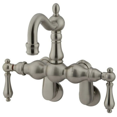 Kingston Brass CC1081T Vintage Wall Mount Tub Filler with Adjustable Centers - Affordable Cheap Freestanding Clawfoot Bathtubs Tub