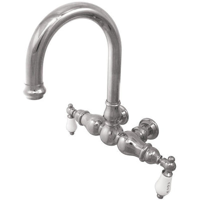 Kingston Brass CC3003T Vintage 3-3/8" Wall Mount Tub Filler - Affordable Cheap Freestanding Clawfoot Bathtubs Tub