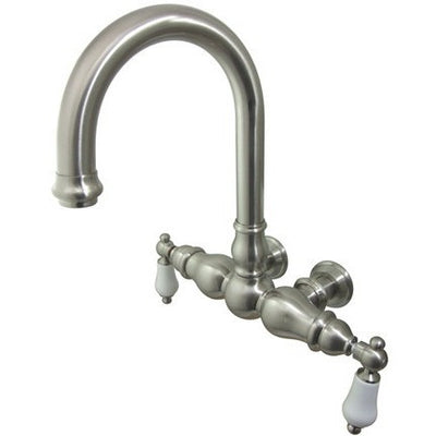 Kingston Brass CC3005T Vintage 3-3/8" Wall Mount Tub Filler - Affordable Cheap Freestanding Clawfoot Bathtubs Tub