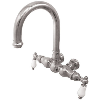 Kingston Brass CC3005T Vintage 3-3/8" Wall Mount Tub Filler - Affordable Cheap Freestanding Clawfoot Bathtubs Tub