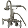 Kingston Brass CC305T Vintage Wall Mount Tub Filler with Adjustable Centers - Affordable Cheap Freestanding Clawfoot Bathtubs Tub