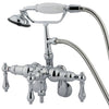Kingston Brass CC419T Vintage Wall Mount Tub Filler with Adjustable Centers - Affordable Cheap Freestanding Clawfoot Bathtubs Tub