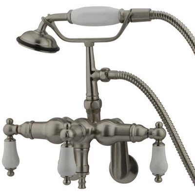 Kingston Brass CC421T Vintage Wall Mount Tub Filler with Adjustable Centers - Affordable Cheap Freestanding Clawfoot Bathtubs Tub